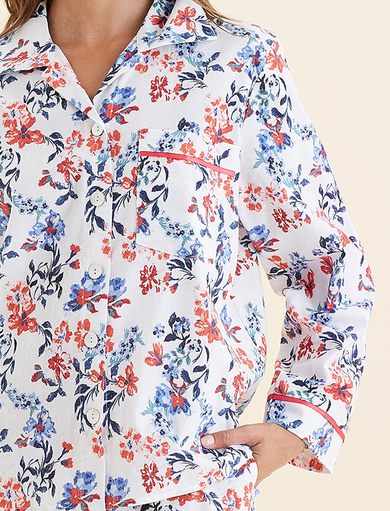 Harper Cosy Full Length PJ Set