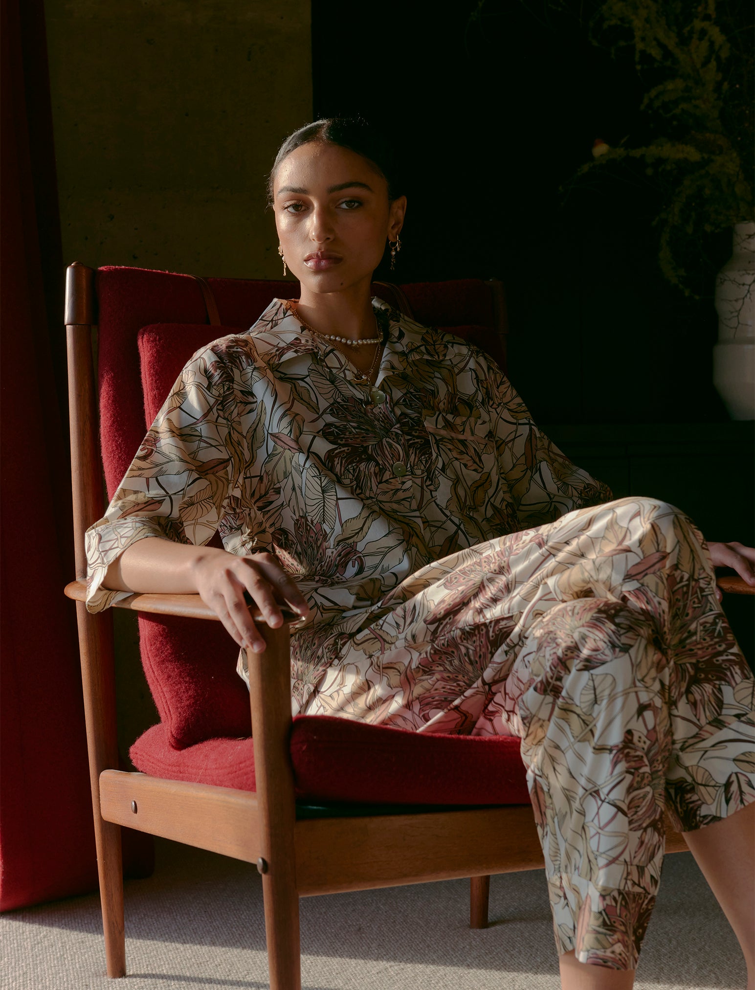 Karen Walker Lilies Crop PJ