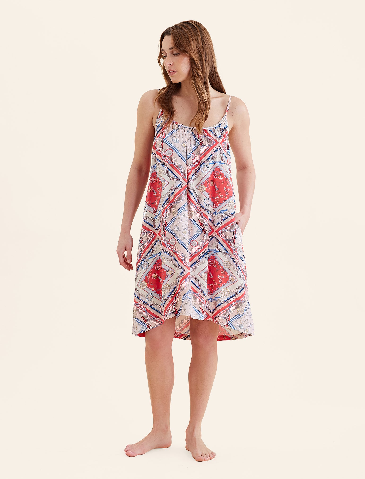 Marine Strappy Nightie