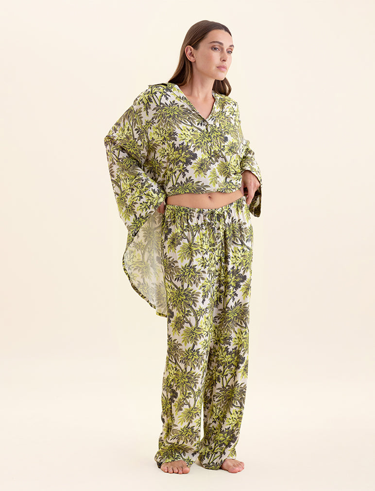 Karen Walker Canopy Wide Leg Pant