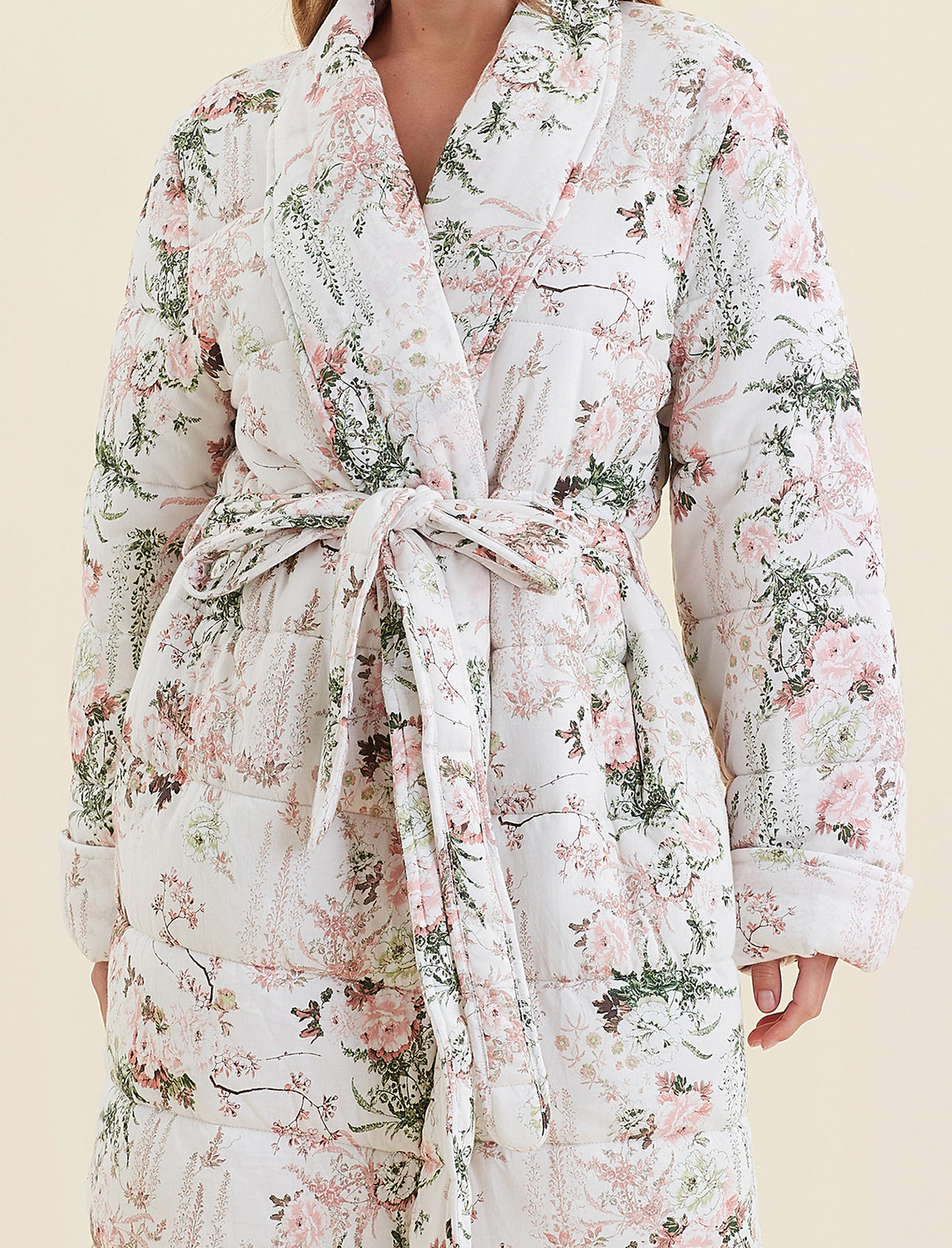 Cuddle Puffer Robe Odette Quilted Cuddle Puffa Robe