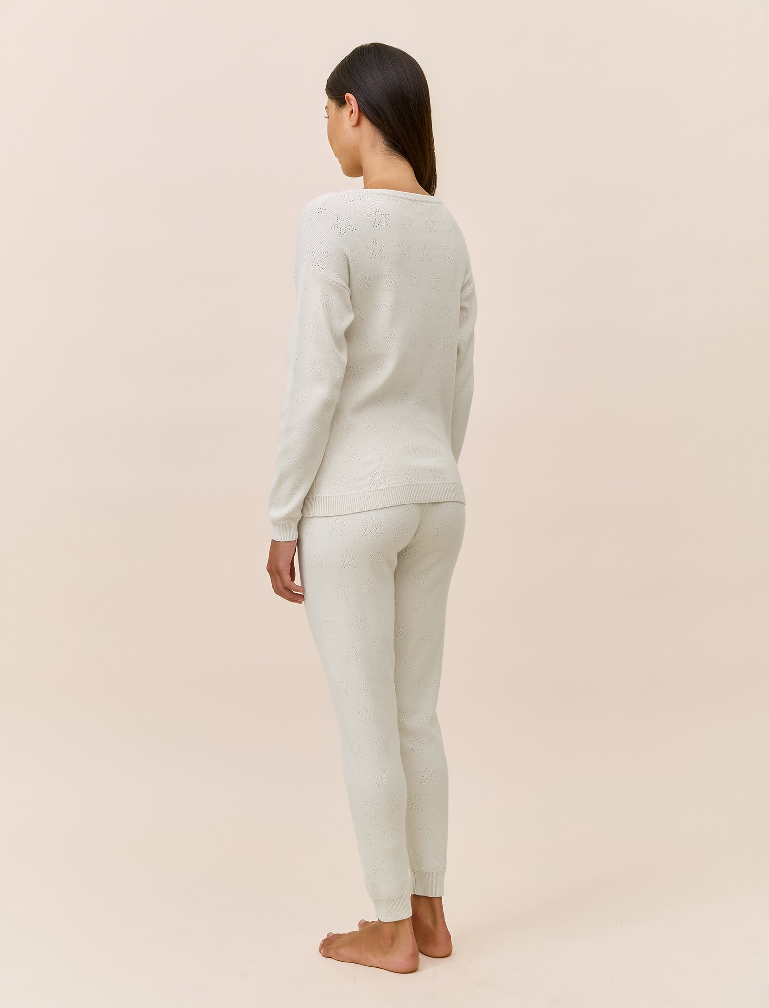 Cosy Pointelle Long Sleeve Top and Jogger