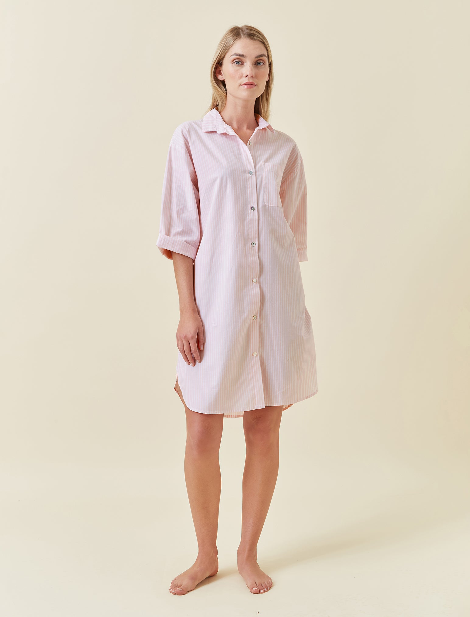 French Stripe Nightshirt