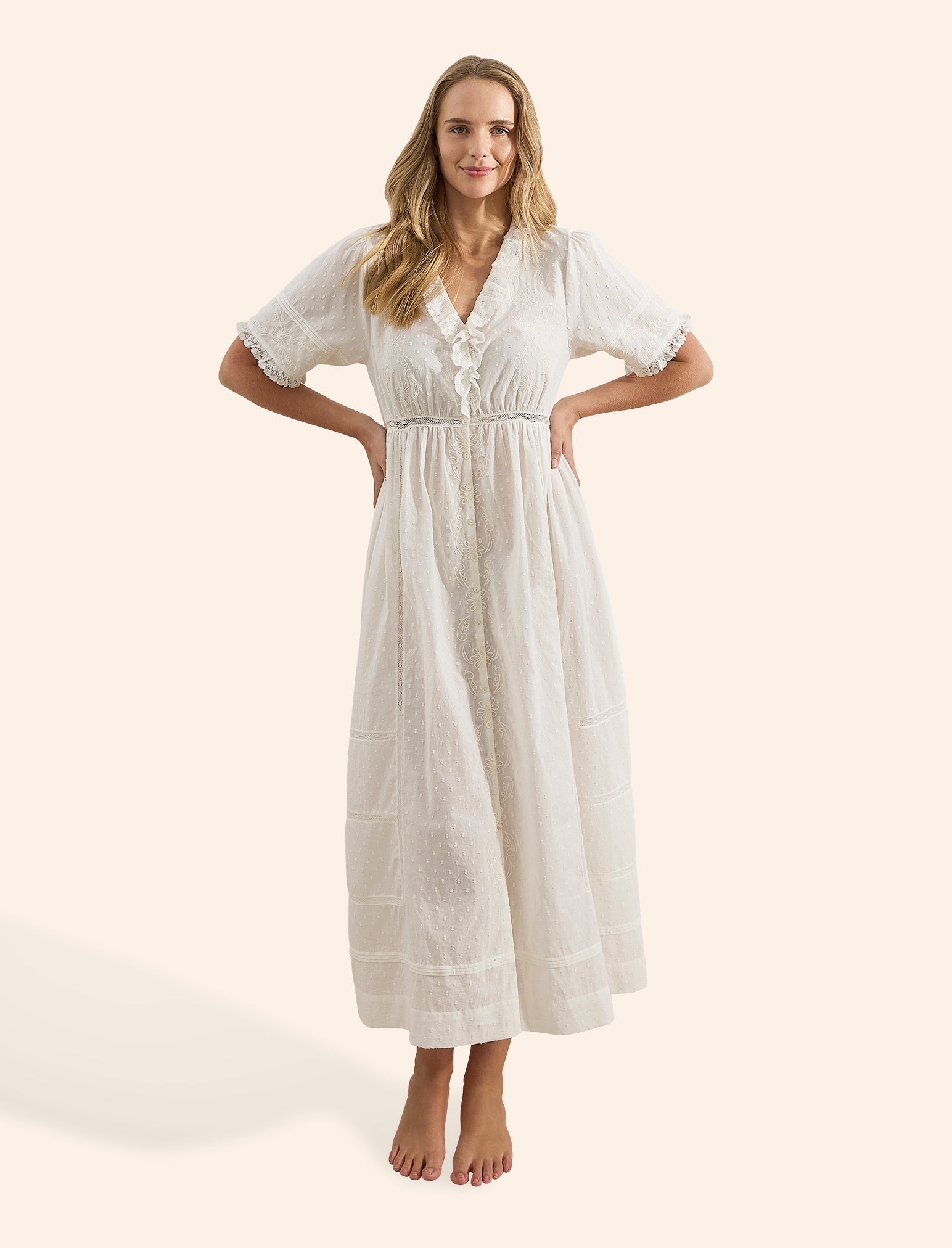 Lily Cotton Maxi Nightie