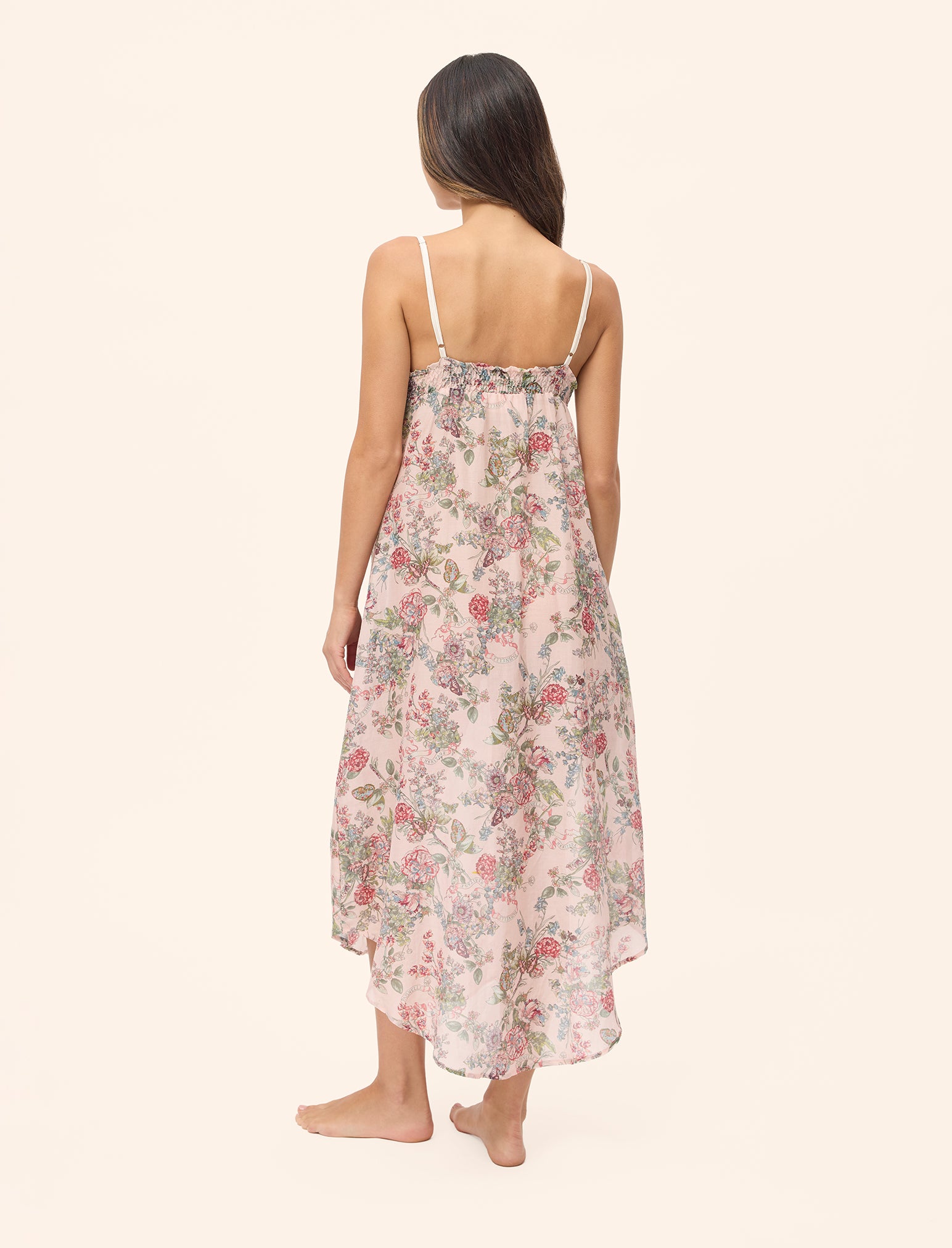 Layla Lace Front Maxi Nightie