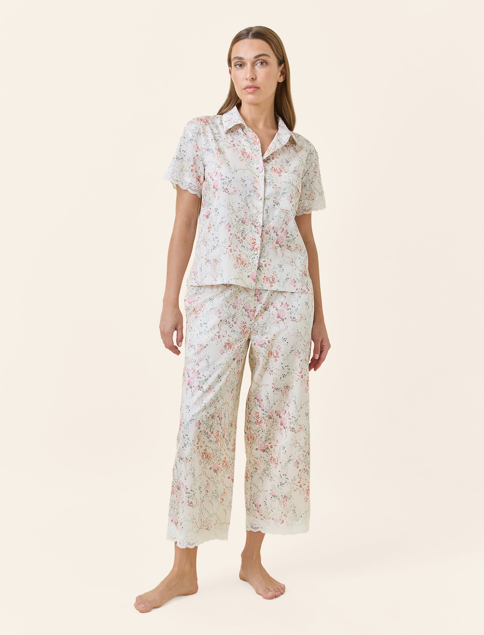 Yolly Lace Crop PJ