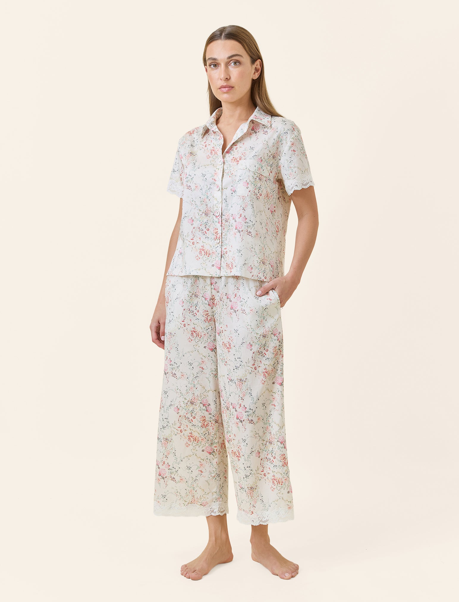 Yolly Short Sleeve Lace Top