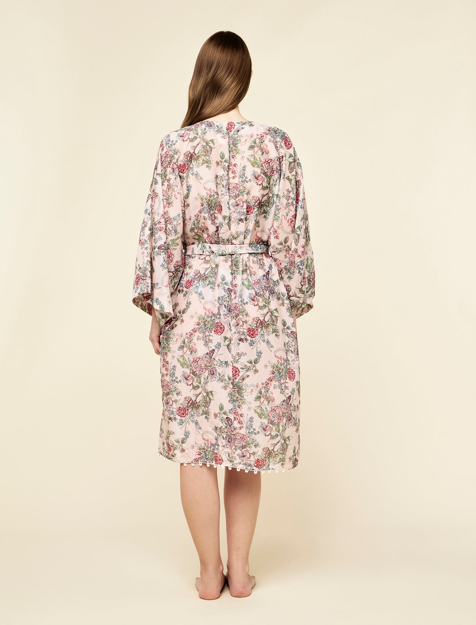Layla Lace Kimono Midi Robe