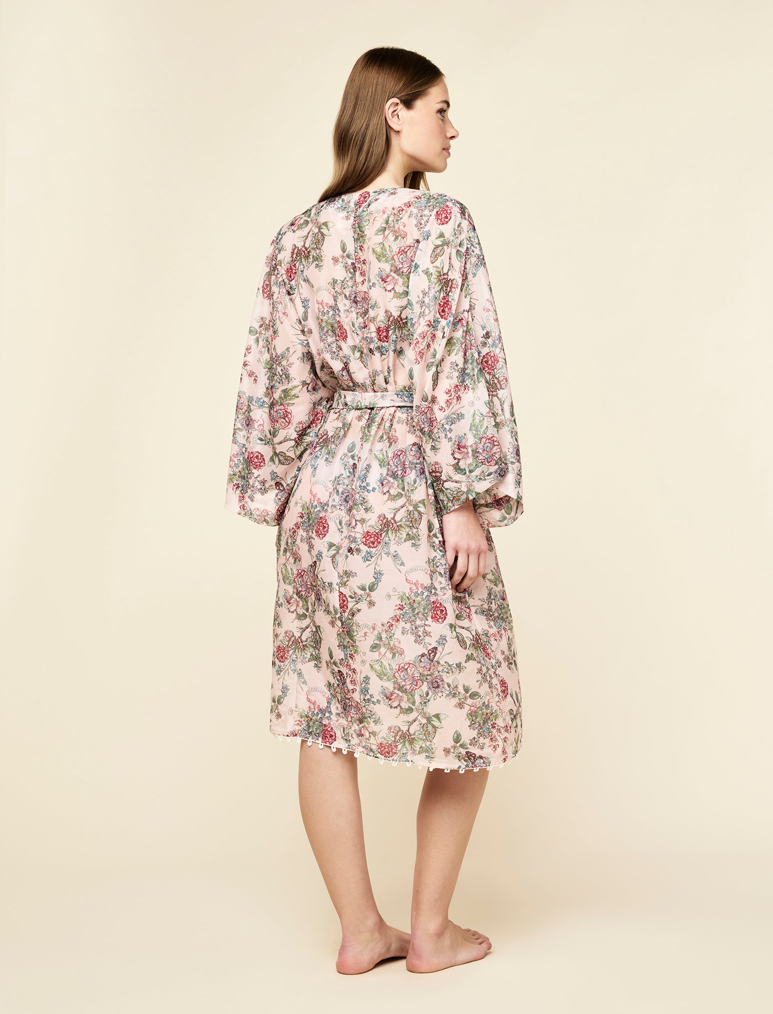 Layla Lace Kimono Midi Robe