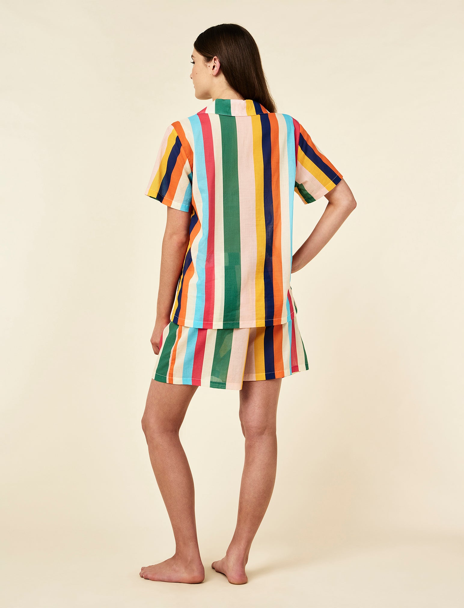 Holiday Stripe Boxer PJ Set