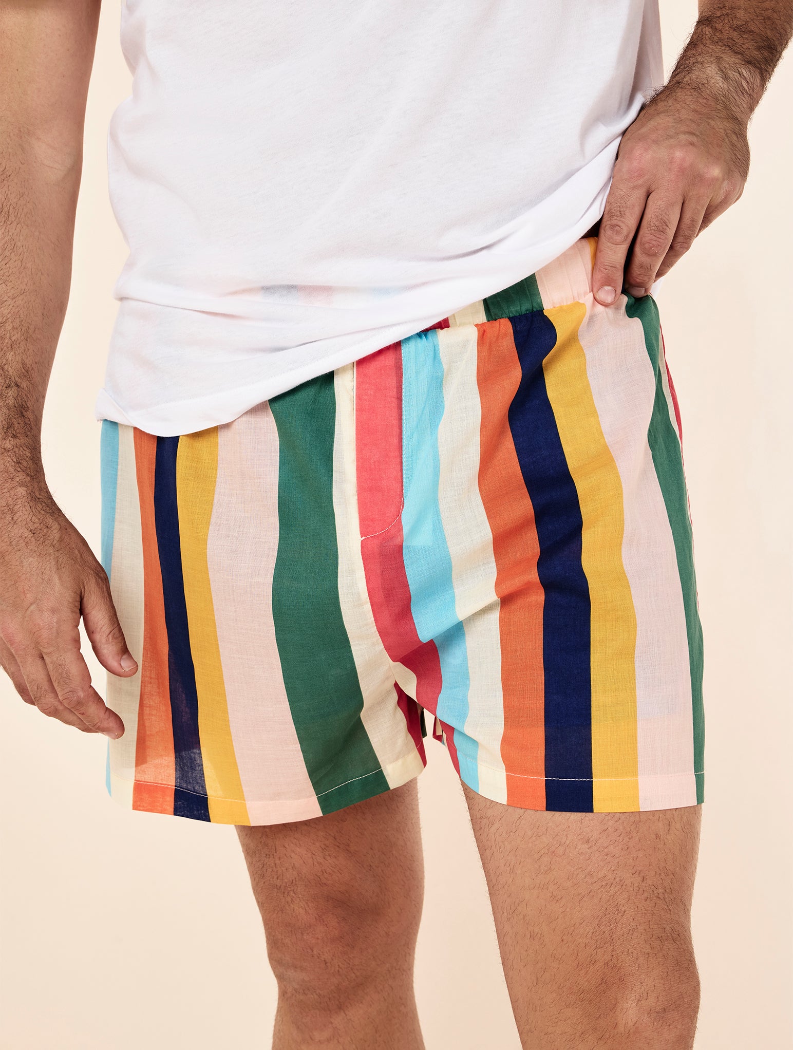 Holiday Stripe Unisex Boxer PJ