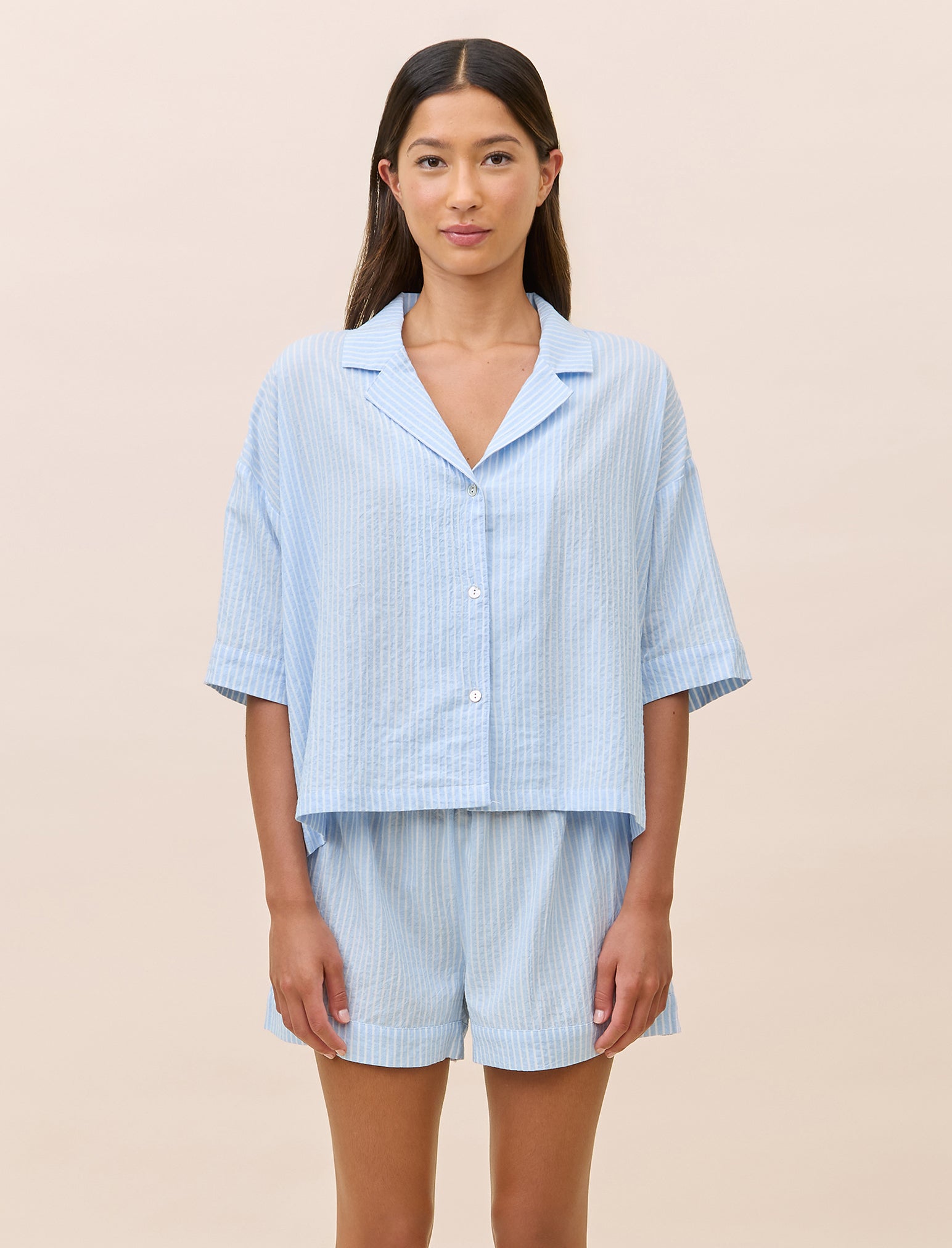 Sabrina Stripe Boxer PJ