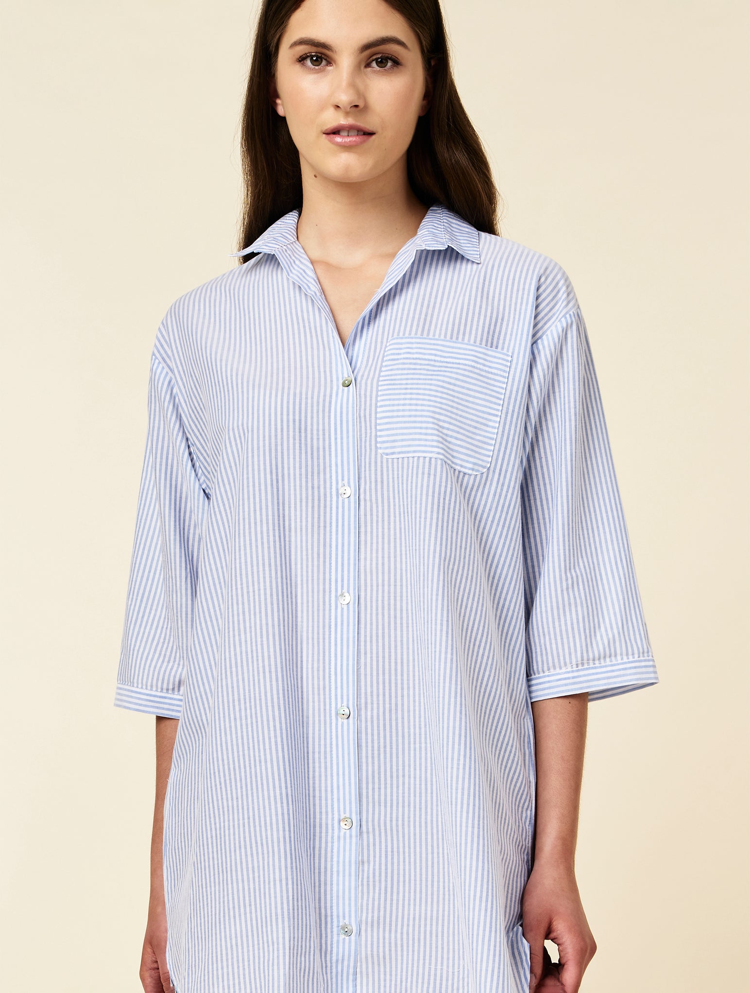 Selina Stripe Nightshirt