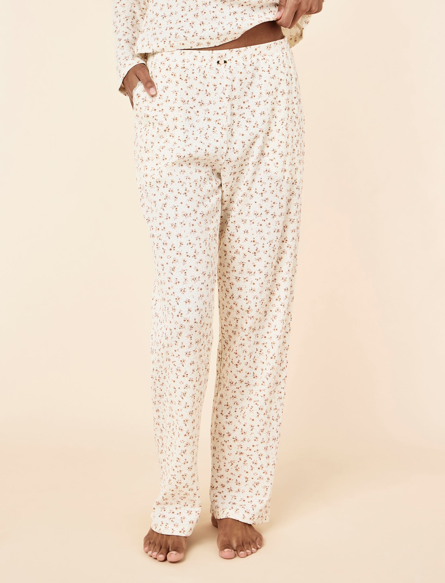 Claire Soft Cotton Waffle PJ Set