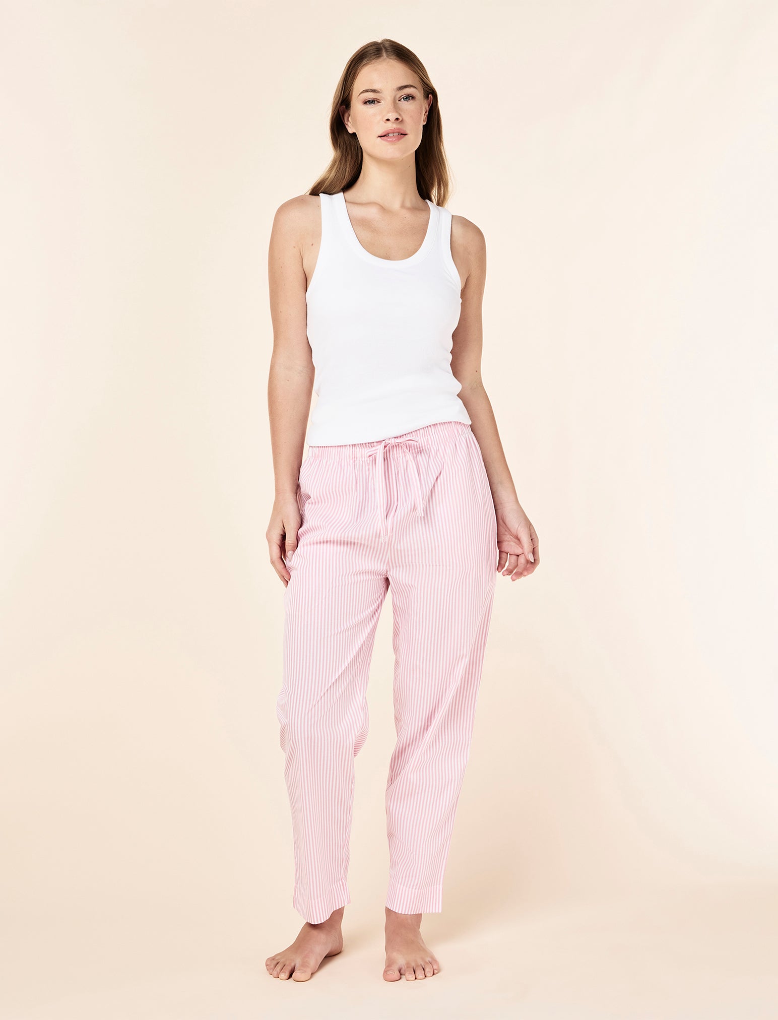 Tennis Stripe Full Length Pant