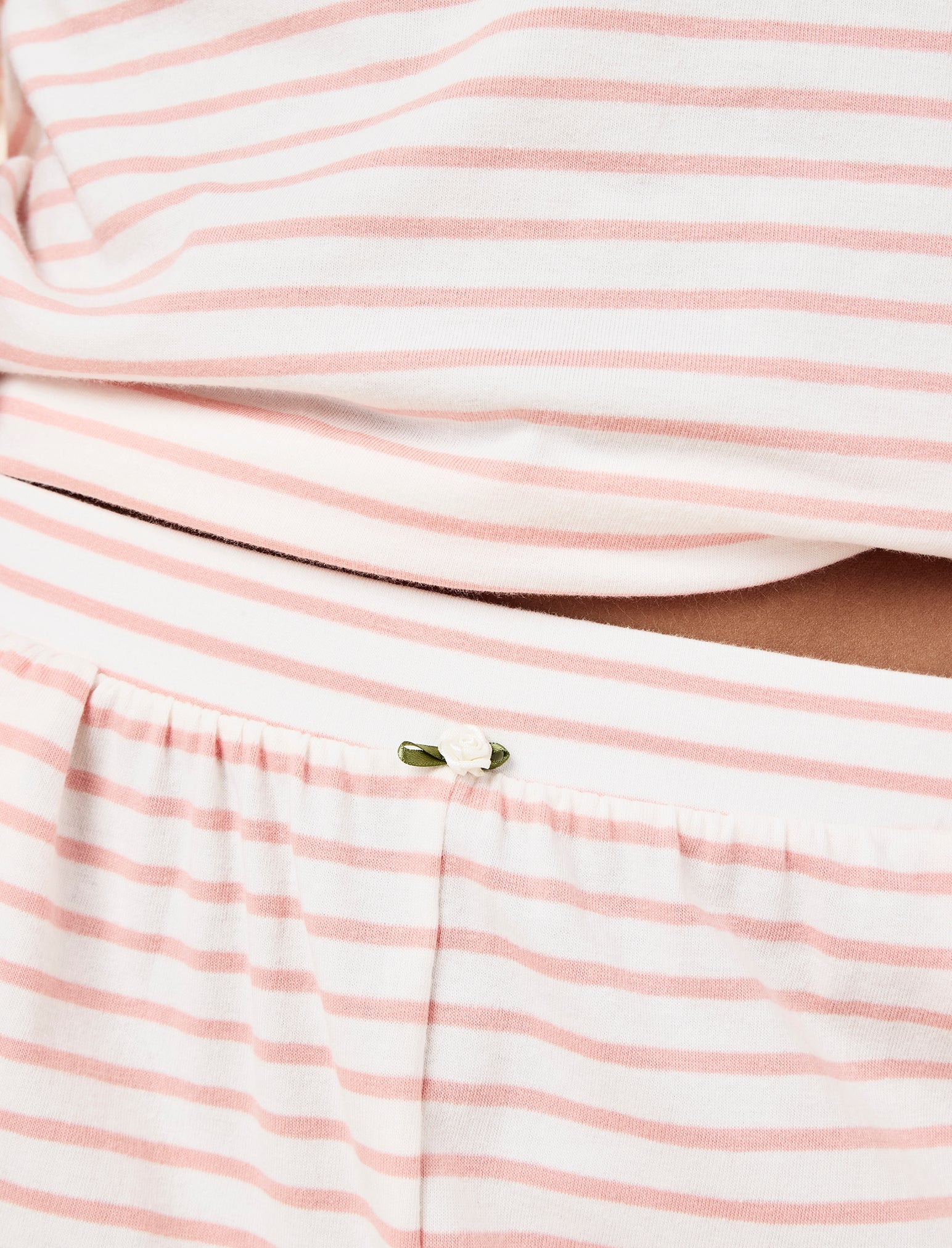 Soft Organic Cotton Knit Full Length Pant