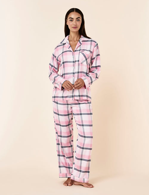COMFY PLAID PJ SET