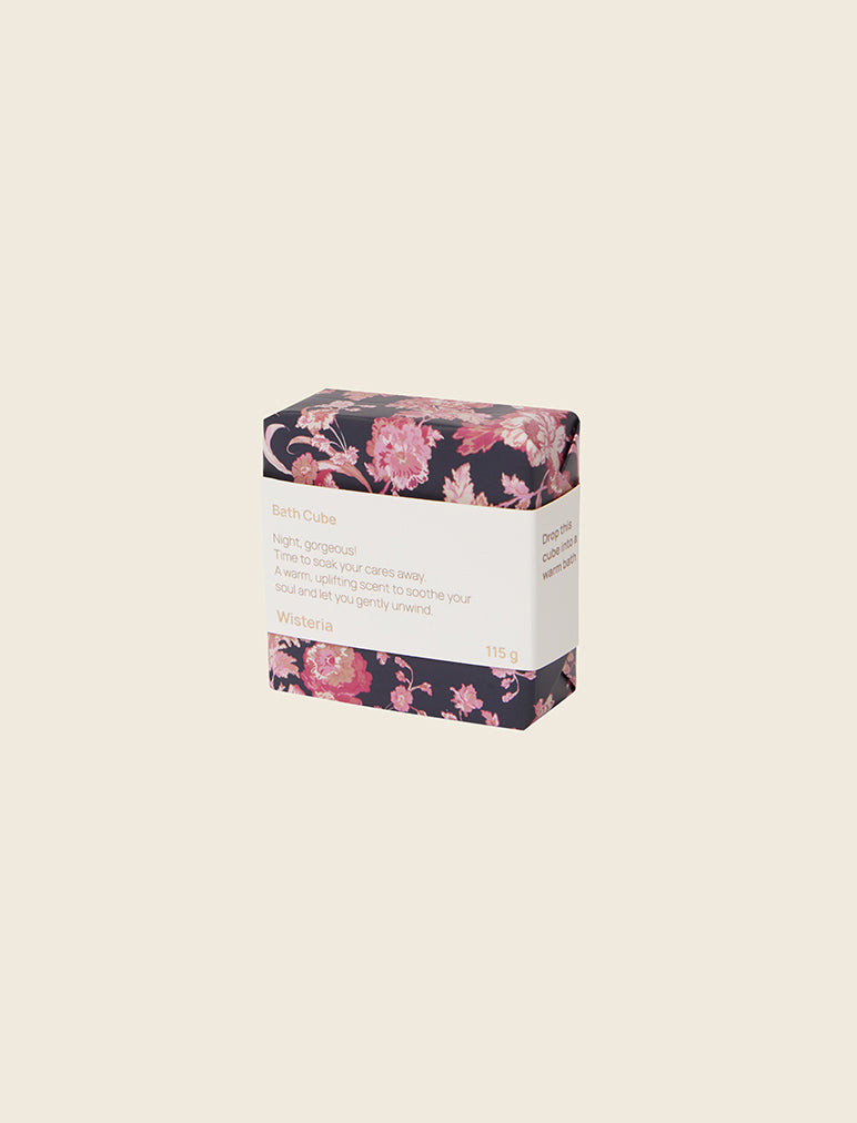 Madelyn Wisteria Bath Cube