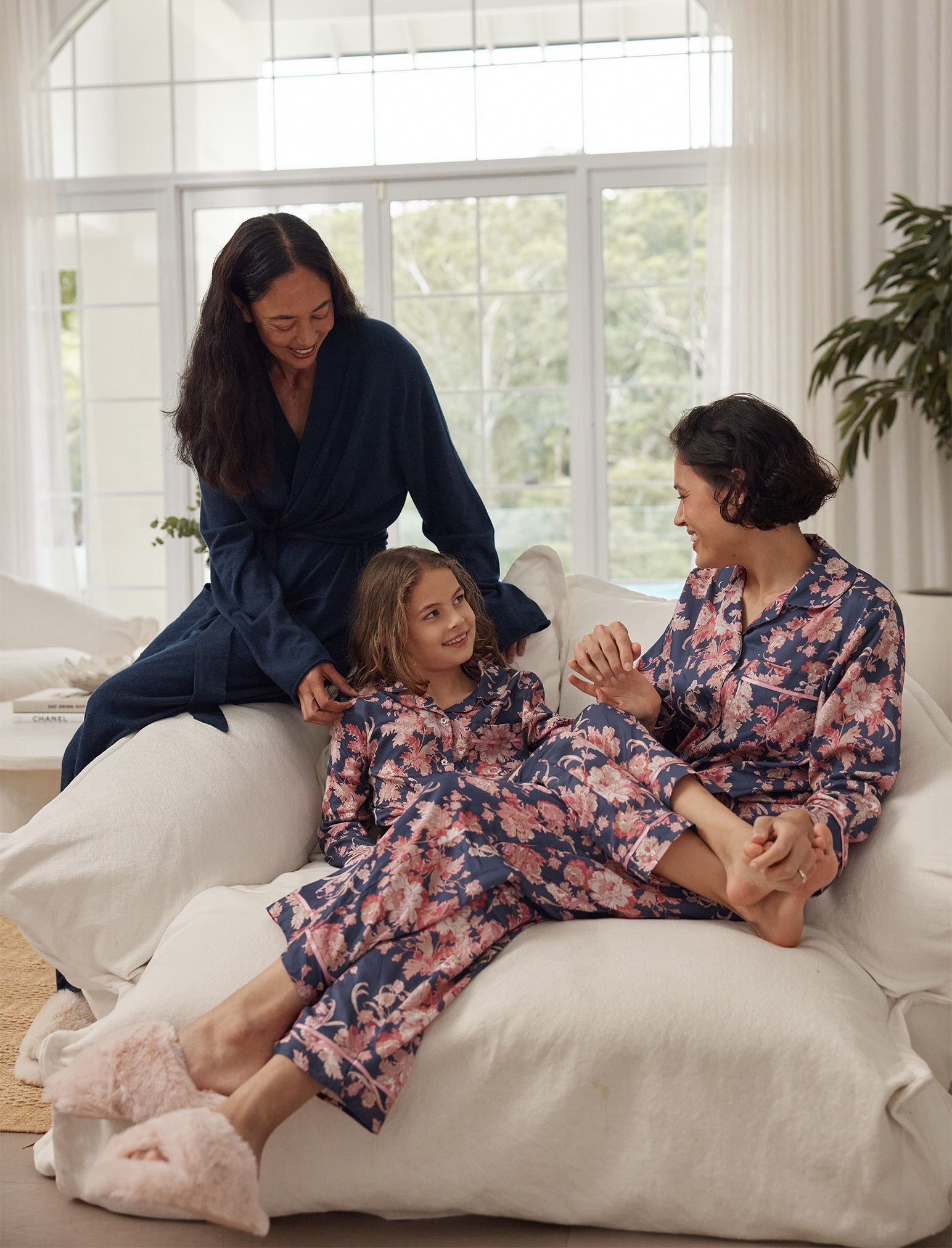 Cotton Cashmere Maxi Robe