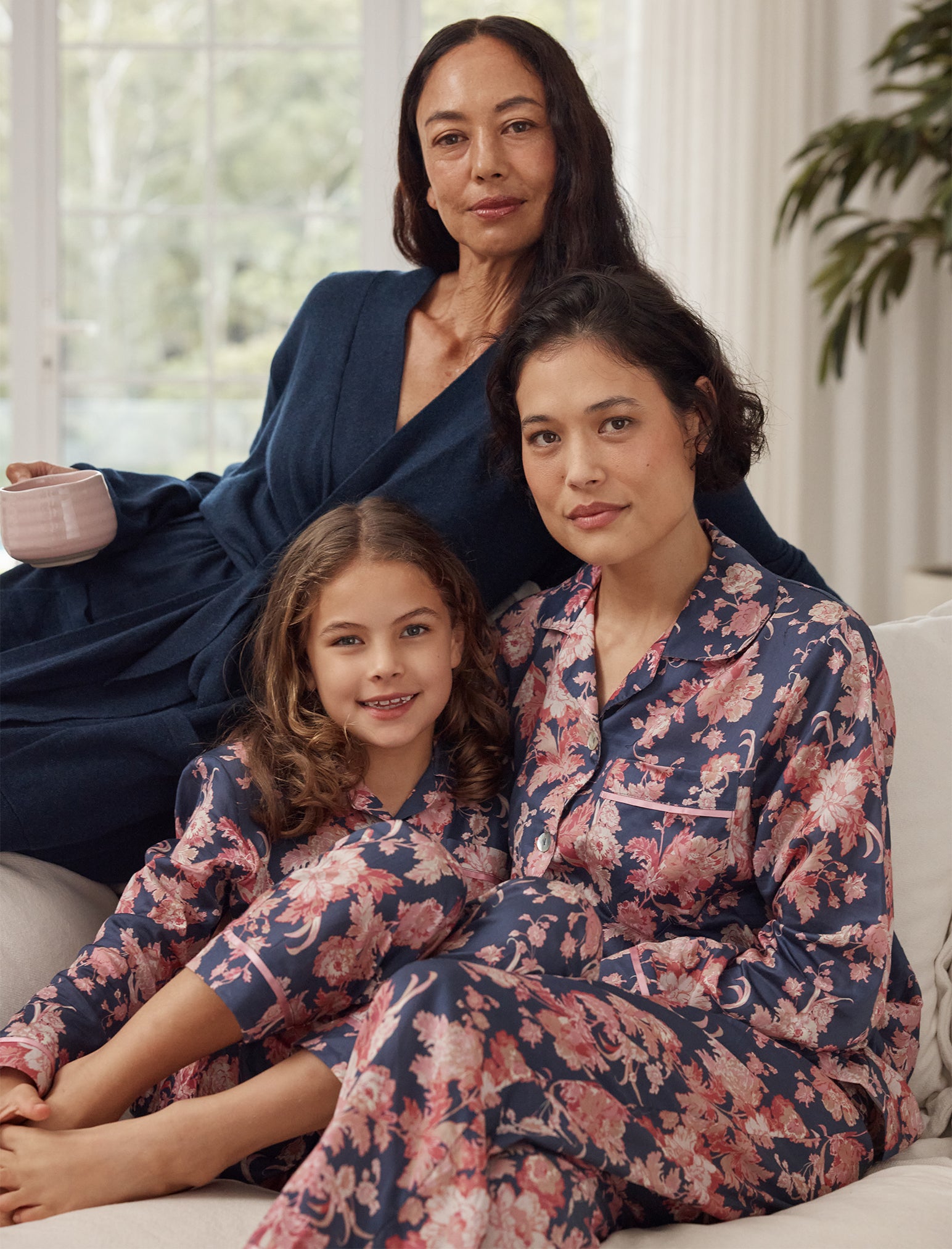 Cotton Cashmere Maxi Robe