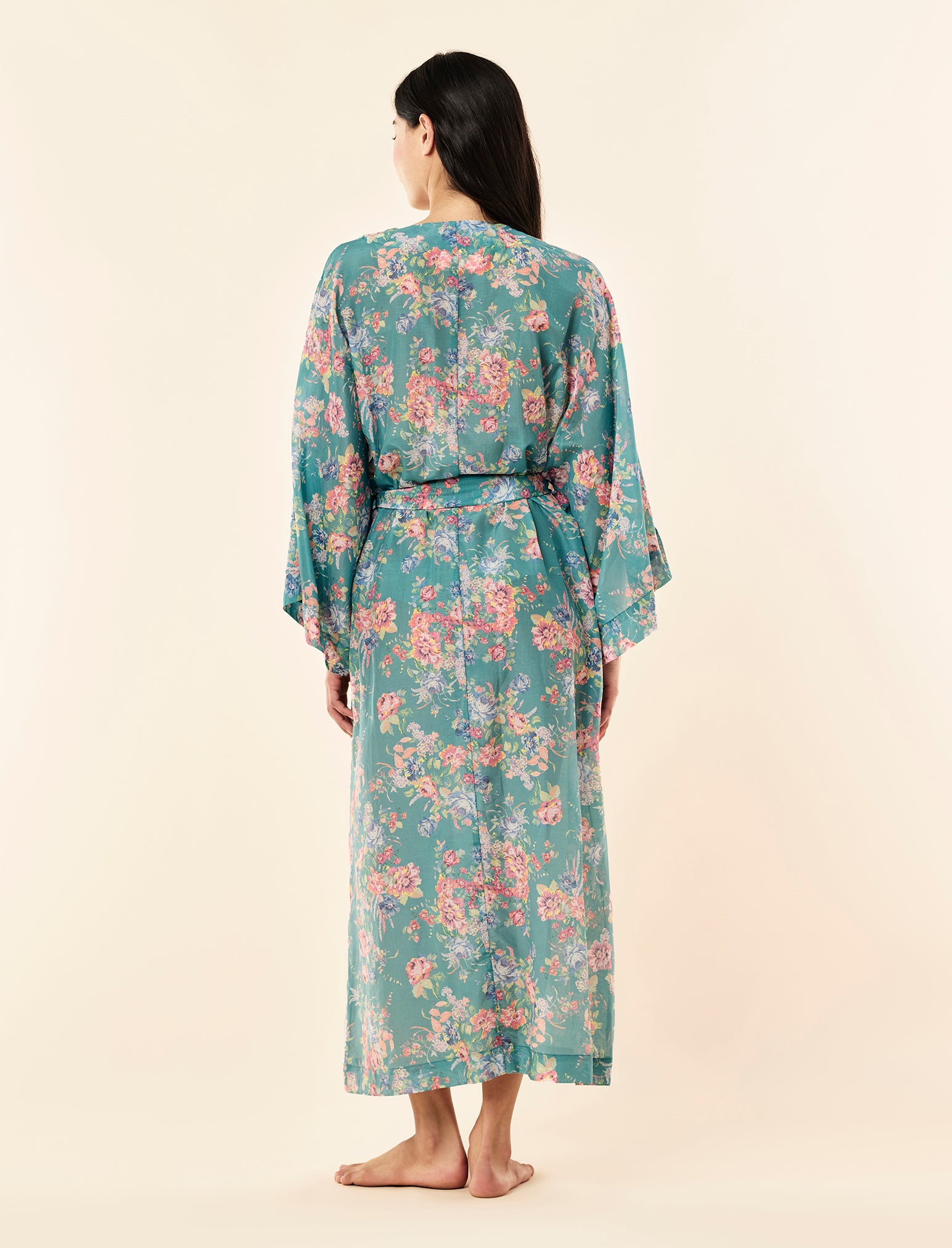 Elise Kimono Maxi Robe