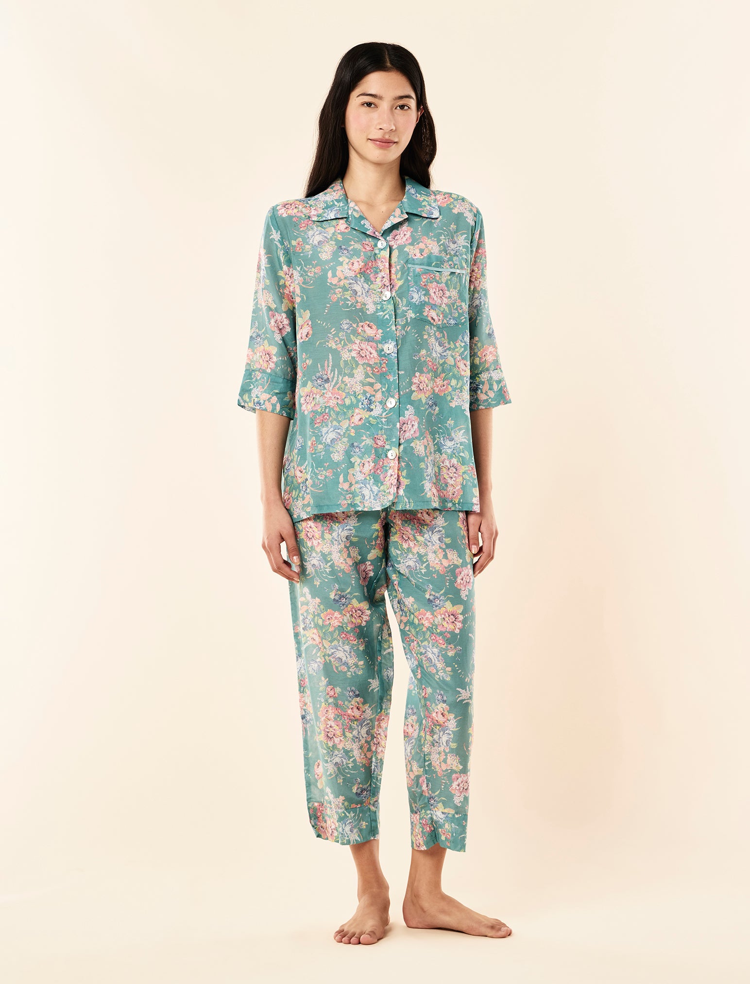 Elise Crop PJ Set