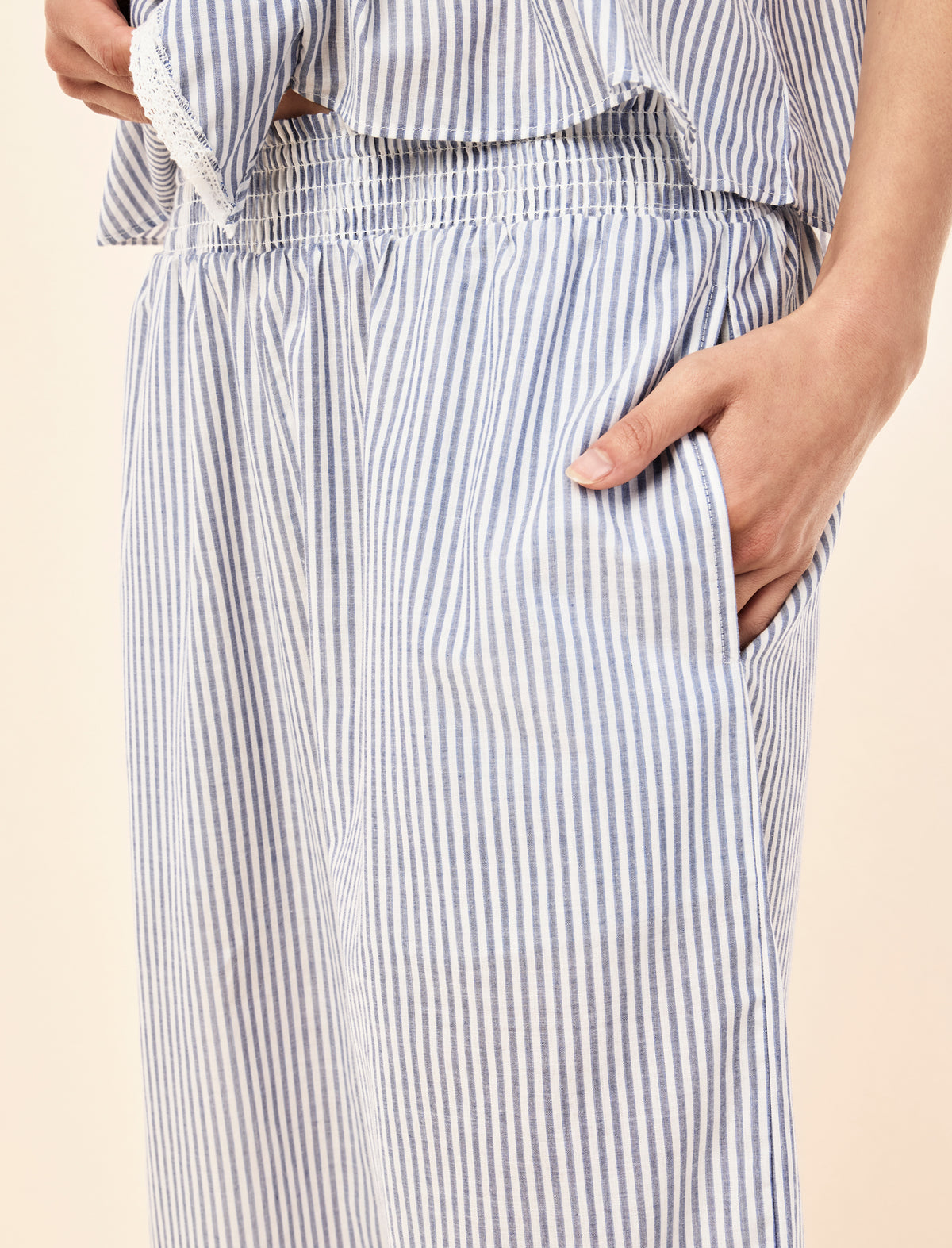 Elani Cotton Crop Pant