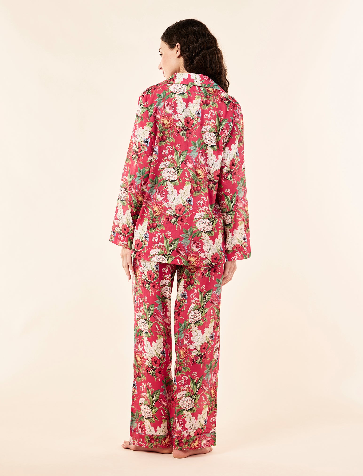 Clara Floral Full Length PJ Set