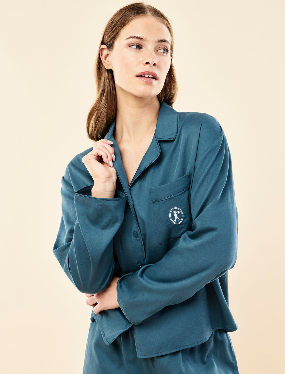 Karen Walker Runaway Girl Crop PJ Set