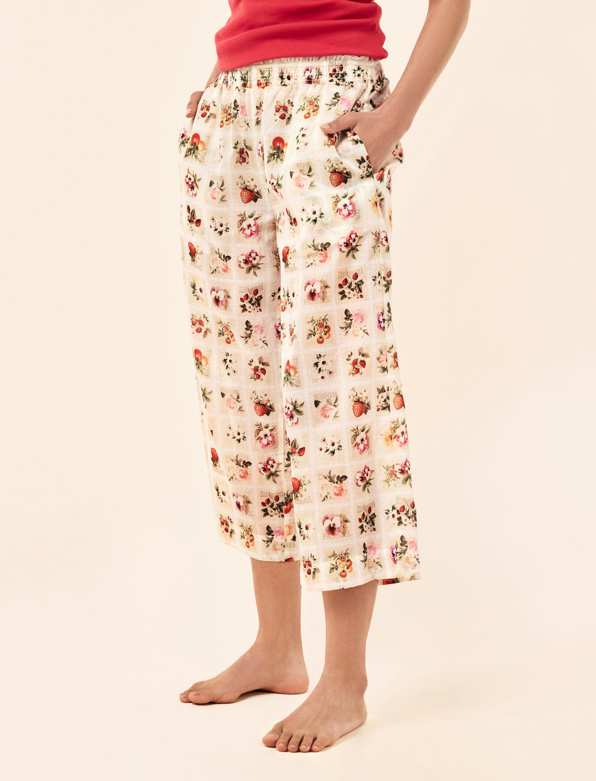 Blooms Crop Pant