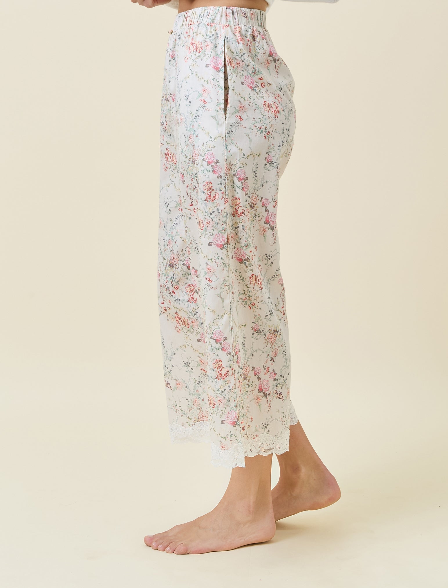 Yolly Crop Lace Pant