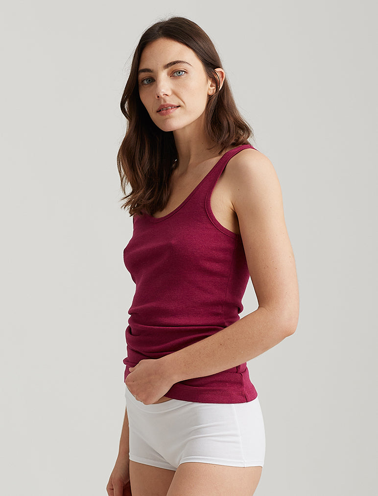 Pia Cotton Modal Singlet