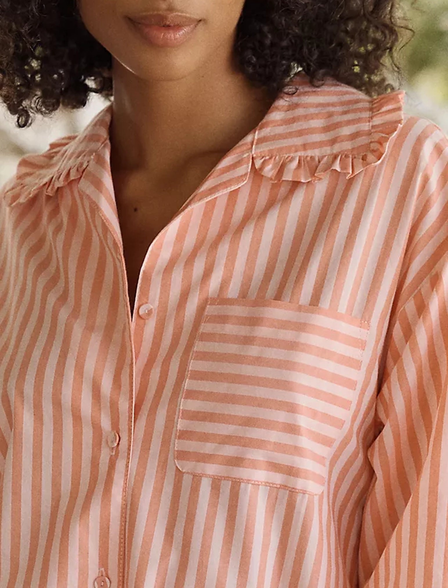 Butterscotch Stripe Nightshirt