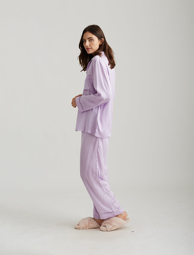Audrey Pure Silk Full Length PJ