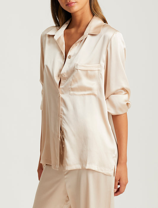 Audrey Pure Silk Full Length PJ