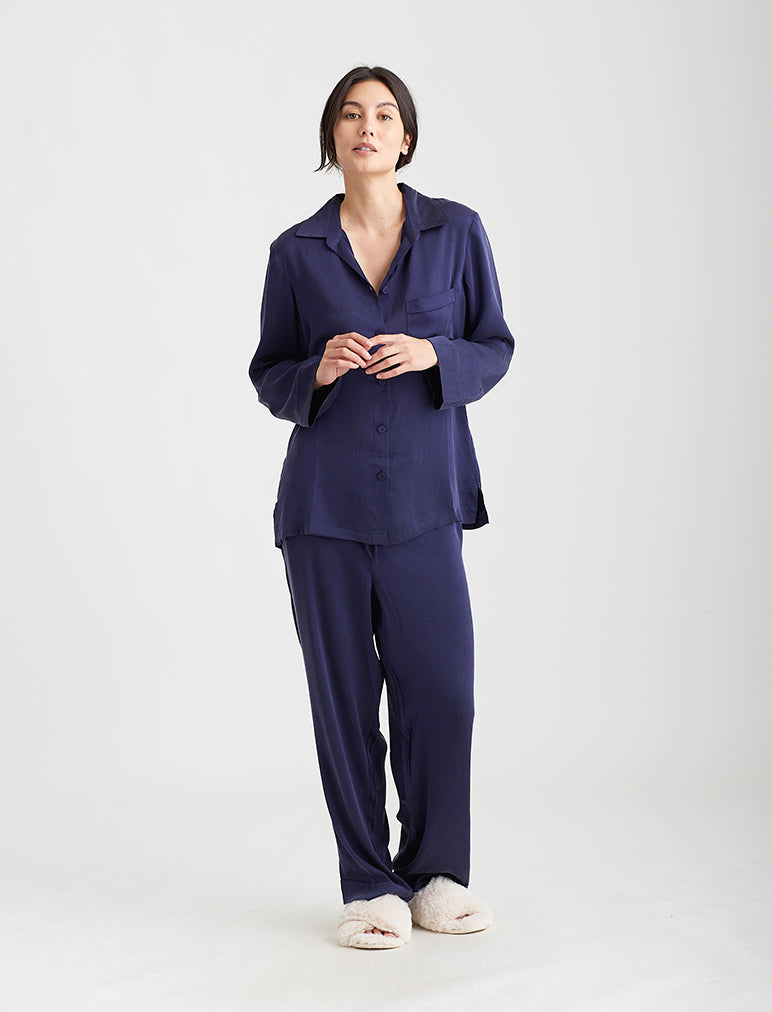 Audrey Pure Silk Full Length PJ