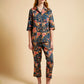 Karen Walker '60s Floral Crop PJ Set