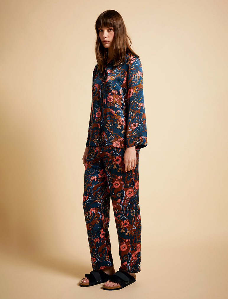Karen Walker '60s Floral PJ Set – Papinelle Sleepwear AU