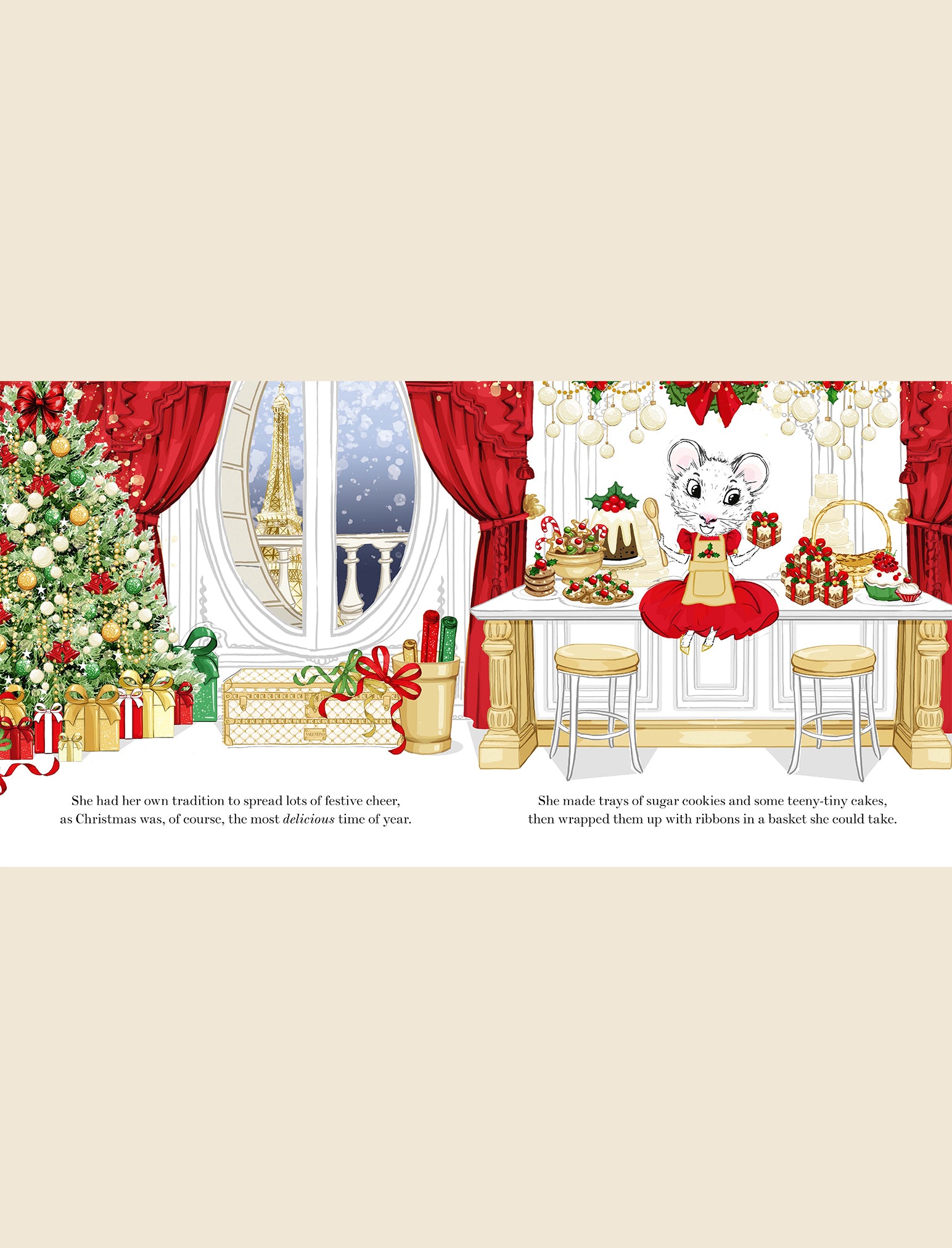 Claris The Mouse Christmas Surprise Book