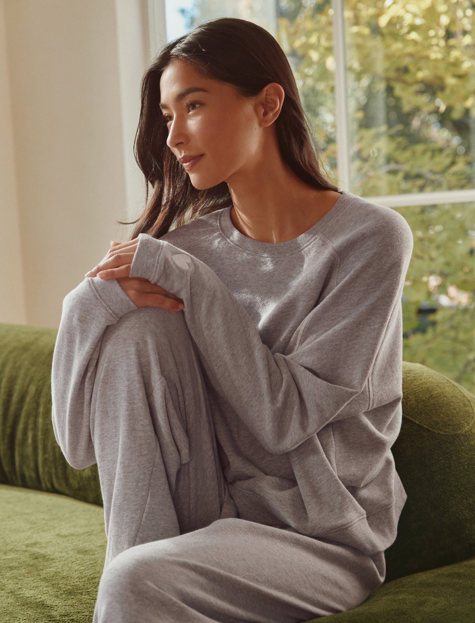 Most Wanted Crew Neck Long Sleeve Top