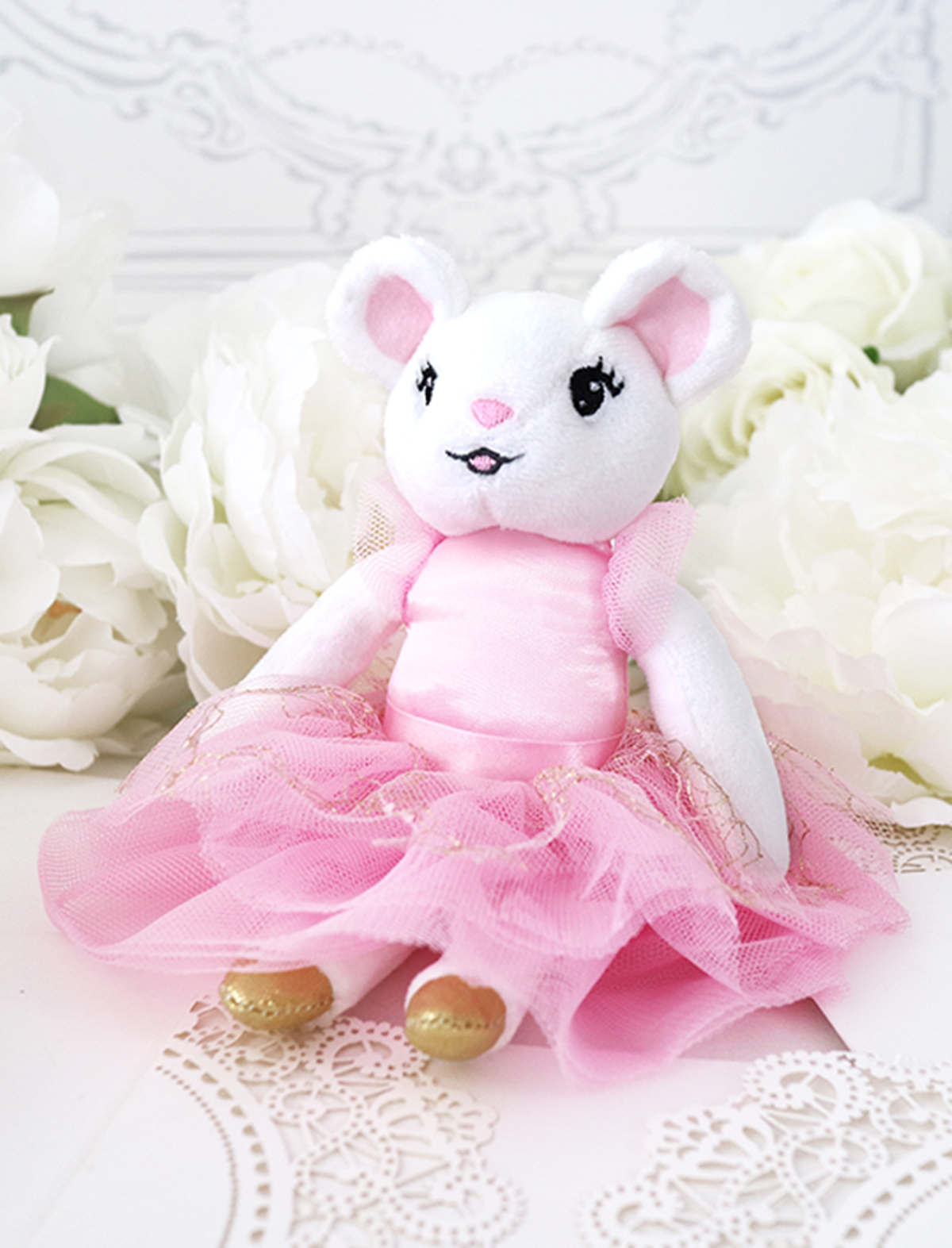 Claris Mini Plush Toy 20cm Parfait Pink