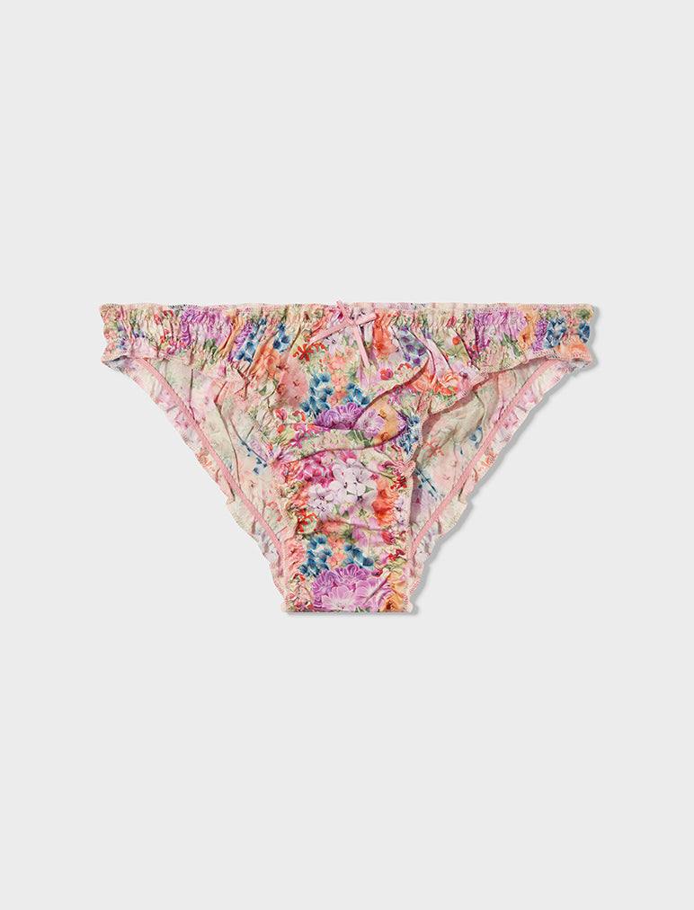 Painted Travels Silk Knicker