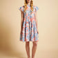Karen Walker Ornamental Floral Flutter Panel Nightie