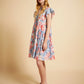 Karen Walker Ornamental Floral Flutter Panel Nightie