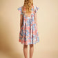 Karen Walker Ornamental Floral Flutter Panel Nightie