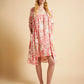 Karen Walker Ornamental Floral Midi Robe