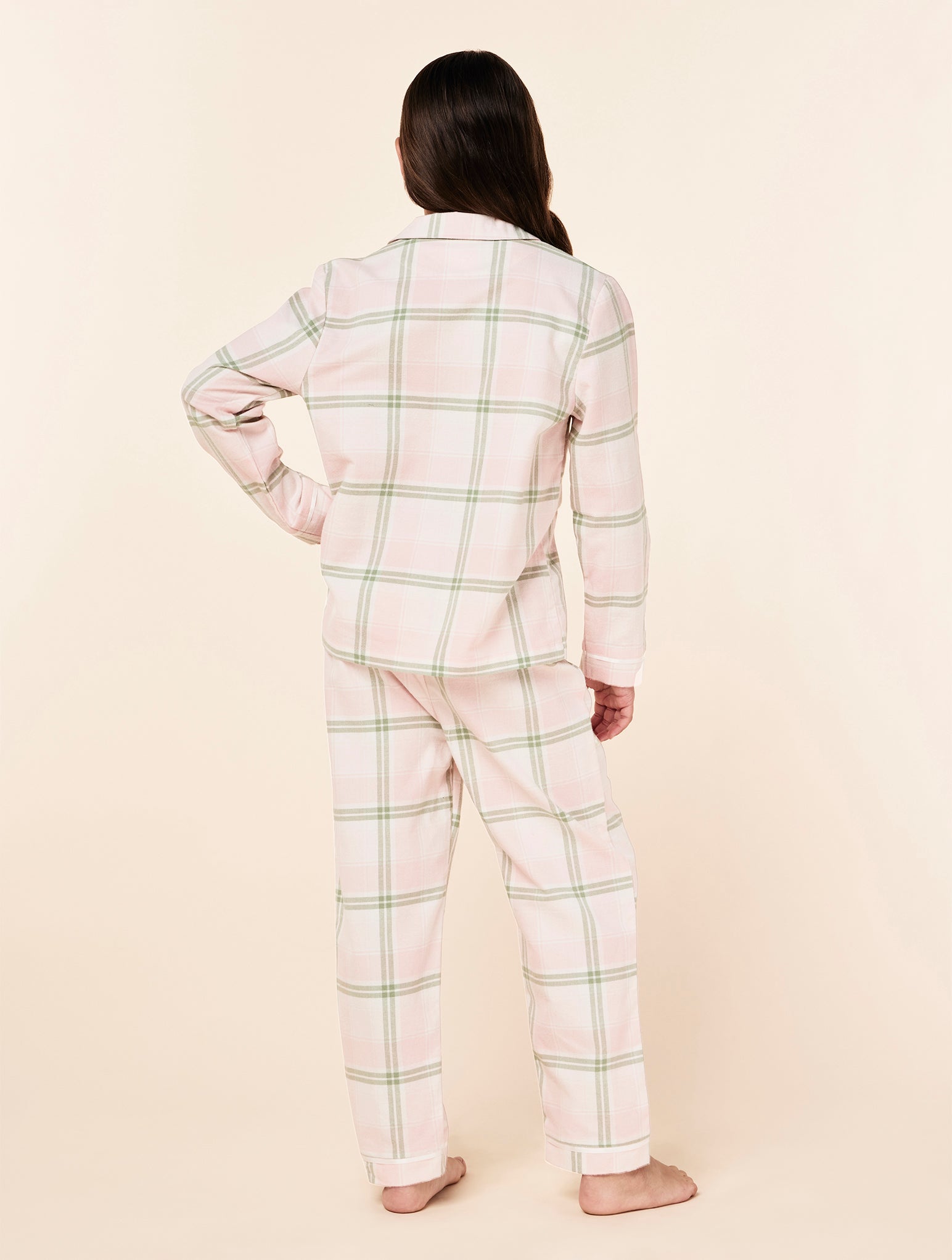 Kids Comfy Plaid PJ Set
