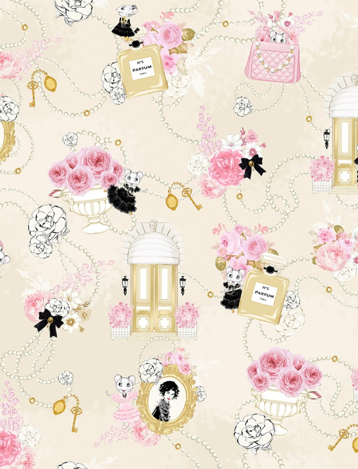 Claris The Mouse Kids Full Length PJ Set