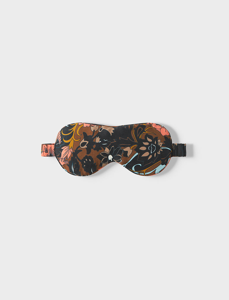 Karen Walker '60s Floral Silk Eye Mask