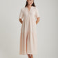 Ashley Textured Cotton Maxi Nightdress